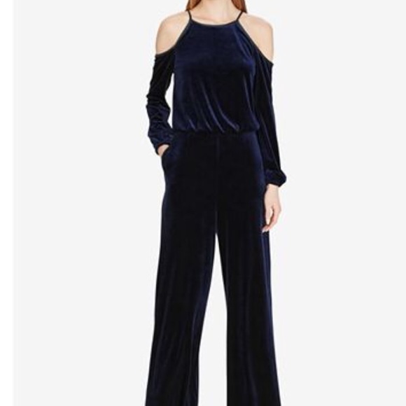Lauren Ralph Lauren Pants - Lauren Ralph Lauren Velvet Navy Jumpsuit Size 0